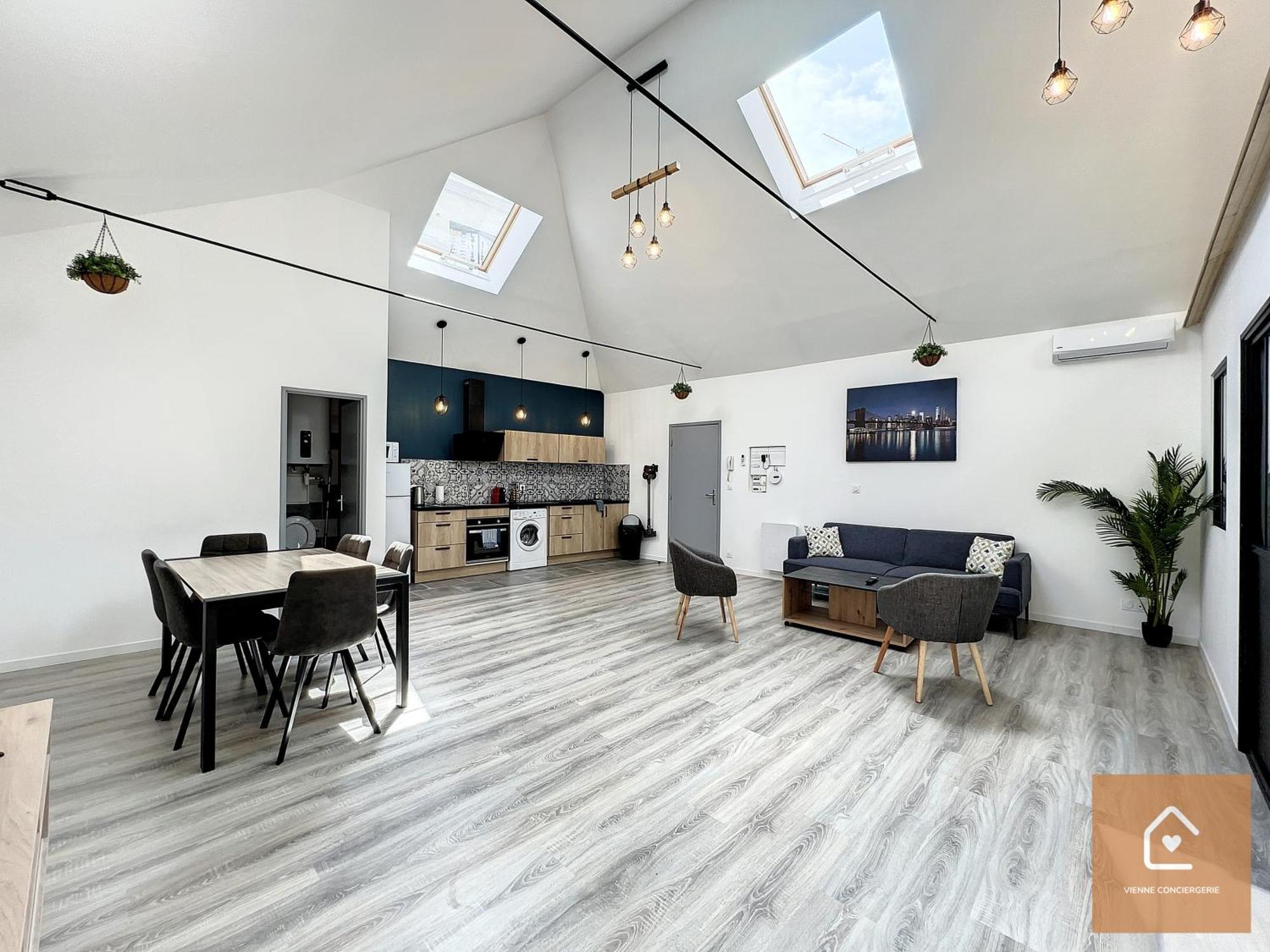 Le Loft Climatise - 6 Personnes - Entree Autonome Apartment Chatellerault